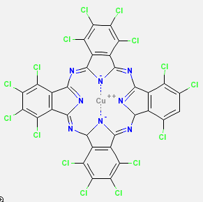 1328-53-6,Pigment Geen 7,Chromofine Green 2GO;Colanyl Green GG;Colortex Green P 1011;CopperPhthalocyanine Green;Cromophtal Green GF;Cromophtal Green GFN-P;Cyanine Green 2G550D;Cyanine Green 5310;CyanineGreen NB;Cyanine Green PBN 1;Cyanine Green T;CyanineGreen YL Super;DG 007-448;Dainichi Cyanine Green 537;Dainichi Cyanine Green FGH;Duratint Green 1001;Dymic MBR 510;EMColor Green B;Fastogen Green 5710;Fastogen Green B;Fastogen Green SF;Fenalac Green G;Fuji AS Green;Fuji SP Green 7051;G 5319;Graphtol Green 2GLS;Green GNX-D;GreenGNX-TS;Heliogen Green 8680;Heliogen Green 8730;Heliogen Green D 8730;Heliogen Green G;